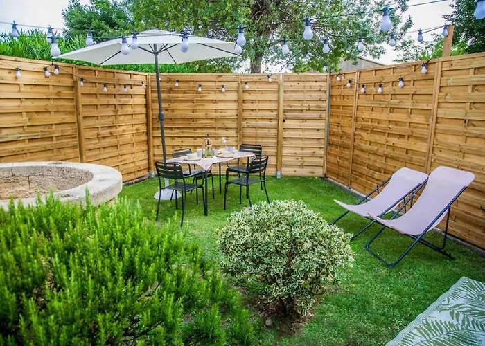 Charmant Studio/T2 Au Calme Avec Jardin Et Parking